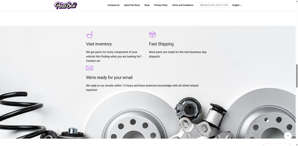 Parts Boss — 1