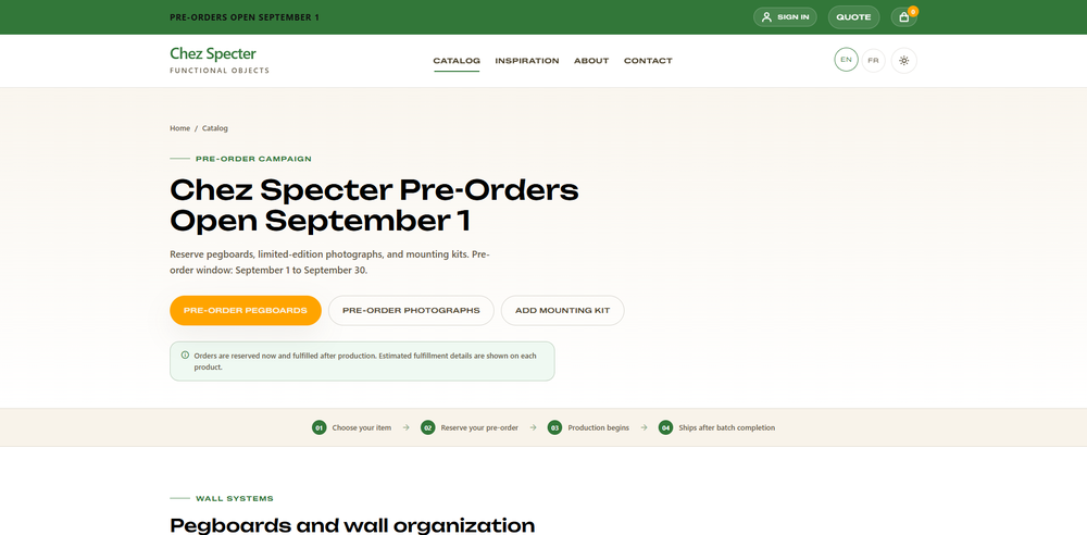 Chez Specter — 1